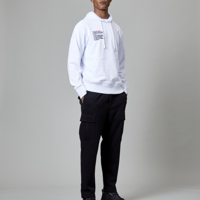 Tod’s No_Code collection hoodie was inspired by classic US university campus attire. Photos: Tod’s