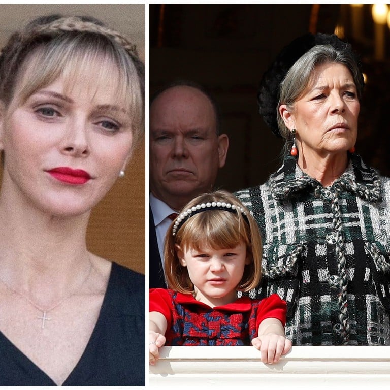 Princess Caroline appears to have stepped in to help out her brother in his wife’s absence. Photos: Getty; AP