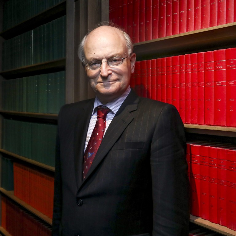 Hong Kong Bar Association’s former chief Paul Harris meets national