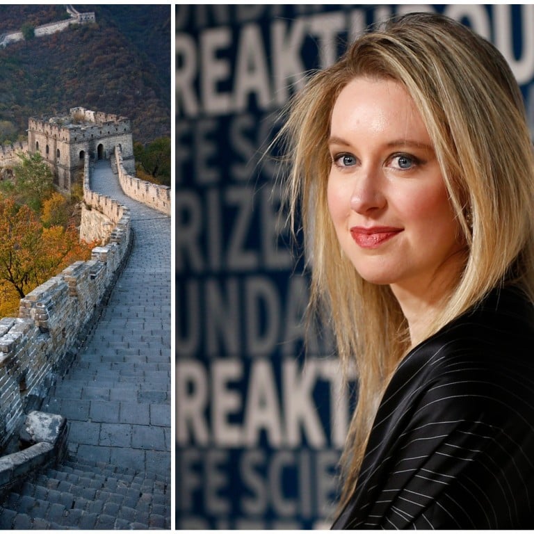 Elizabeth Holmes has surprising links with China and its culture. Photos: Getty Images, Corbis