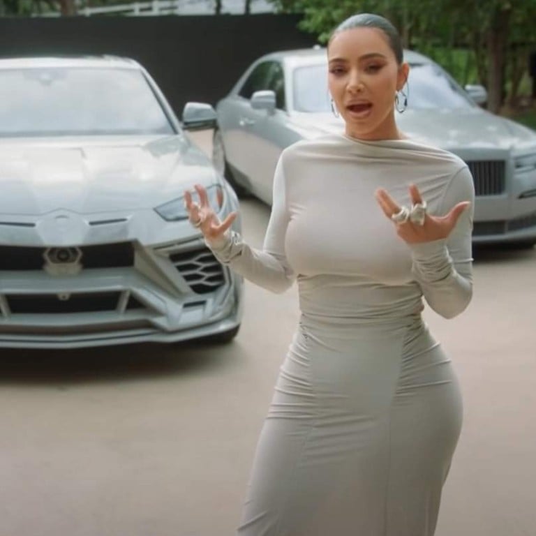 Kim Kardashian and her epic car collection. Photo: YouTube