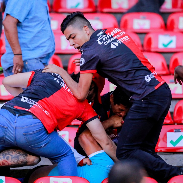 Violent brawl among fans at Mexico football match leaves 26 injured, 3 ...