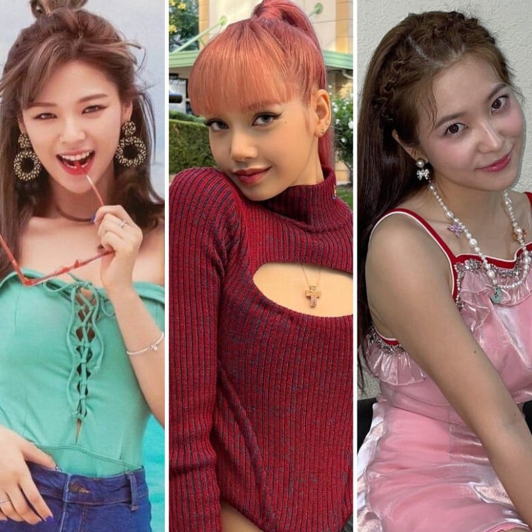 Which popular K-pop girl group members get the short end of the stick when it comes to their outfits? Photos: @aespa_official, @twice_jeongyeon, @lalalalisa_m, @yerimiese, @ryujin__itzy/Instagram