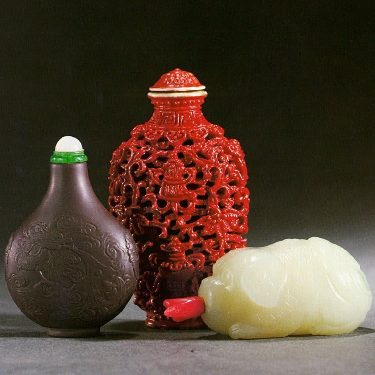 Though a thing of the past, snuff boxes’ royal connections make them especially collectable. Photo: SCMP
