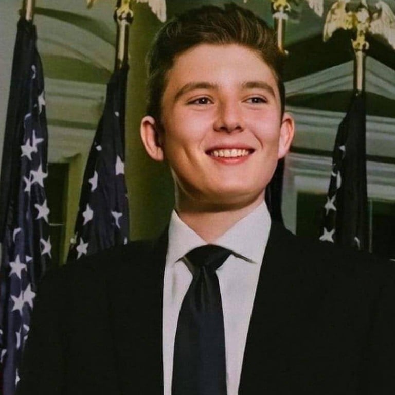 Barron Trump. Photo: @barron.makes.me.happy/Instagram
