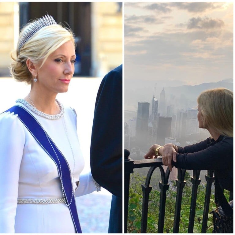 Marie-Chantal, Crown Princess of Greece, was raised in Hong Kong. Photos: @mariechantal22, @greek_royal/Instagram