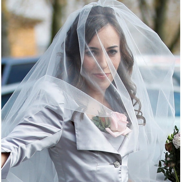 Stella Moris has stuck by WikiLeaks’ founder Julian Assange through thick and thin – now the pair are married. Photos: @corrado.gugliotta/Instagram, Reuters