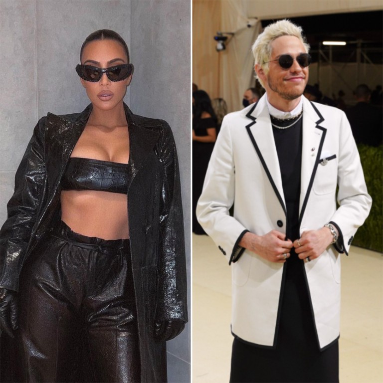 The rumours are true: Kim Kardashian and Pete Davidson are dating! Photos: @kimkardashian/Instagram, Getty Images