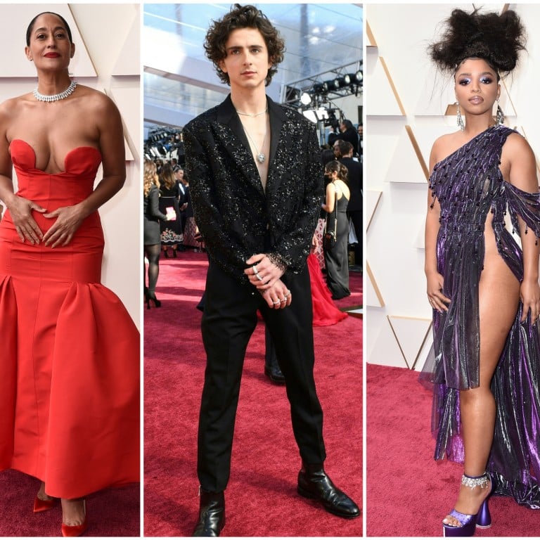 The best and worst dressed stars of the Oscars 2022, from Megan Thee Stallion and Timothée Chalamet, to Tracee Ellis Ross and Chloe Bailey. Photos: AP, AFP