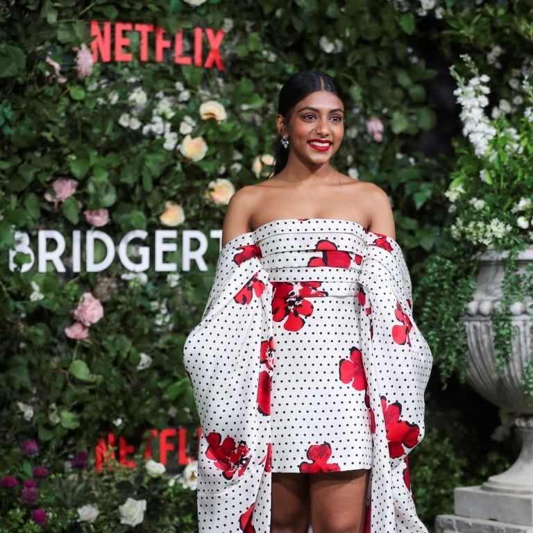 Actress Charithra Chandran attends the world premiere for the second season of the Netflix show Bridgerton in London, Britain, on March 22. Photo: Reuters