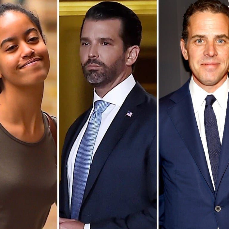 Find out what scandals these presidential kids have gotten into. Photos: Reuters; @balleralert/Twitter; @onlytrumpjr/Instagram; AFP