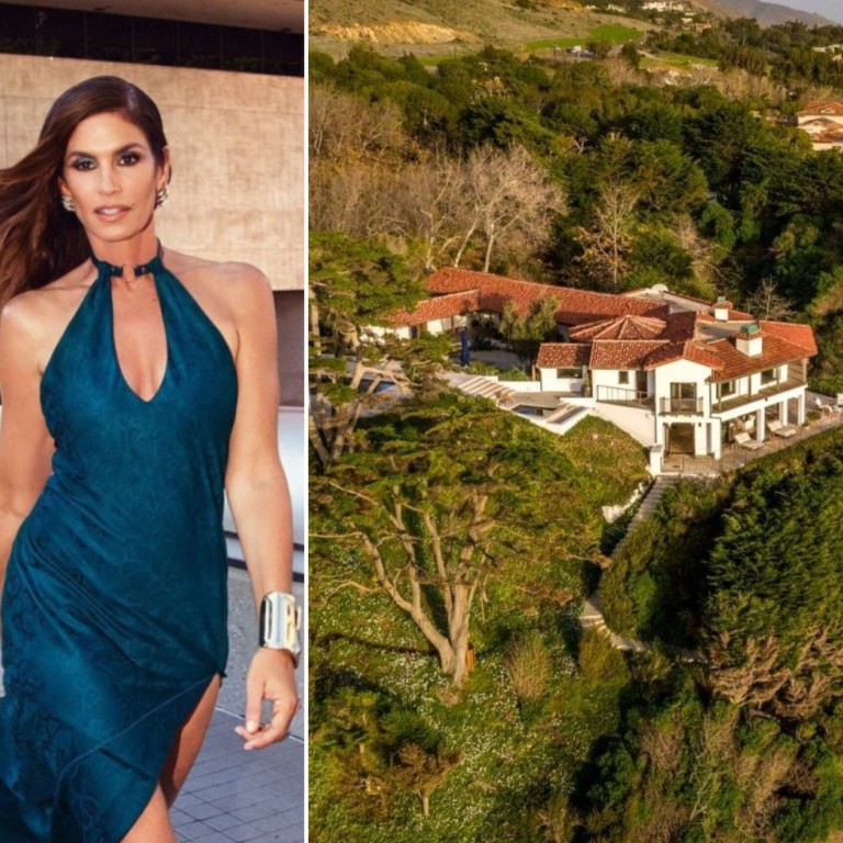 Cindy Crawford’s former Malibu mansion is on the market for US$99.5 million, making it one of the most expensive in the entire state. Photos: @cindycrawford/Instagram; Coldwell Banker Realty
