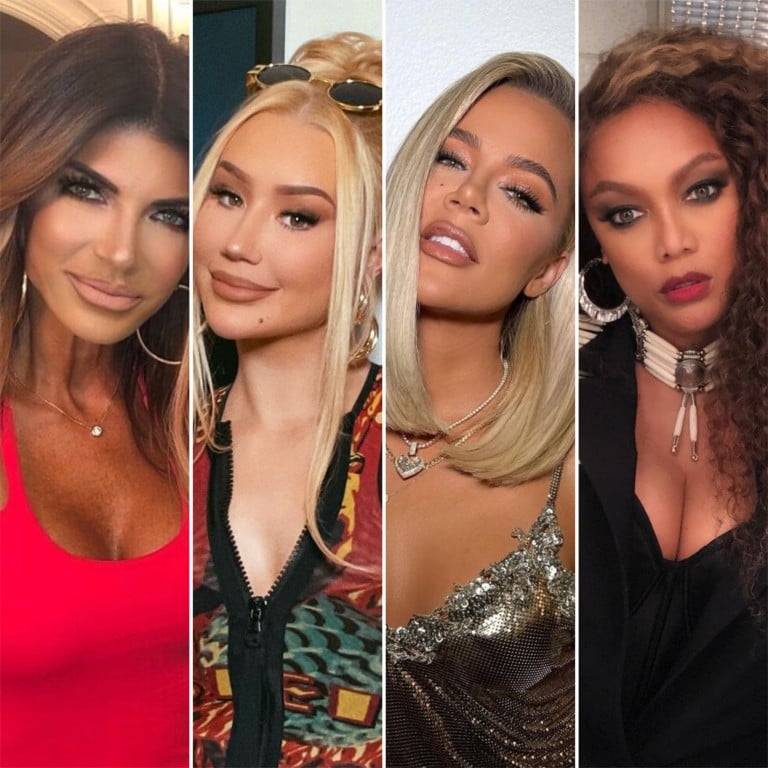 Which celebrities have admitted to having nose surgery? Photos: @teresagiudice, @thenewclassic, @khloekardashian, @tyrabanks/Instagram