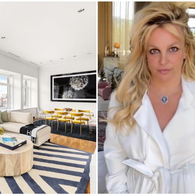 A New York City penthouse that has been owned by a bevy of celebrity A-listers, including Cher and Britney Spears, on sale for US$7 million. Photo: Top Ten Real Estate Deals; @britneyspears/Instagram