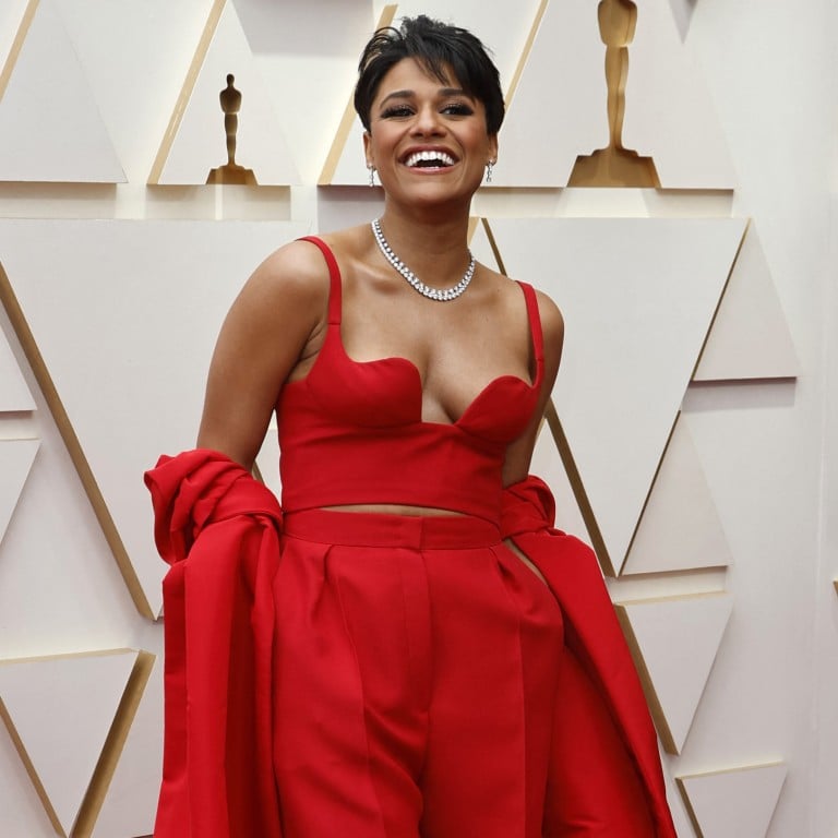 Ariana DeBose on the red carpet before the 94th Academy Awards and her momentous win. Photo: Reuters