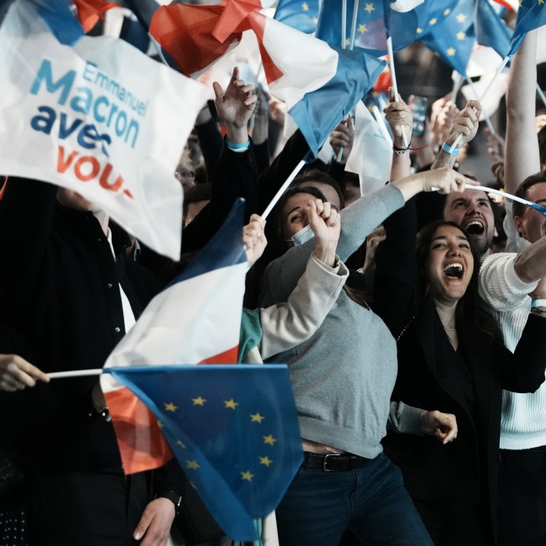 Emmanuel Macron Leads Marine Le Pen In First Round Of French Election ...