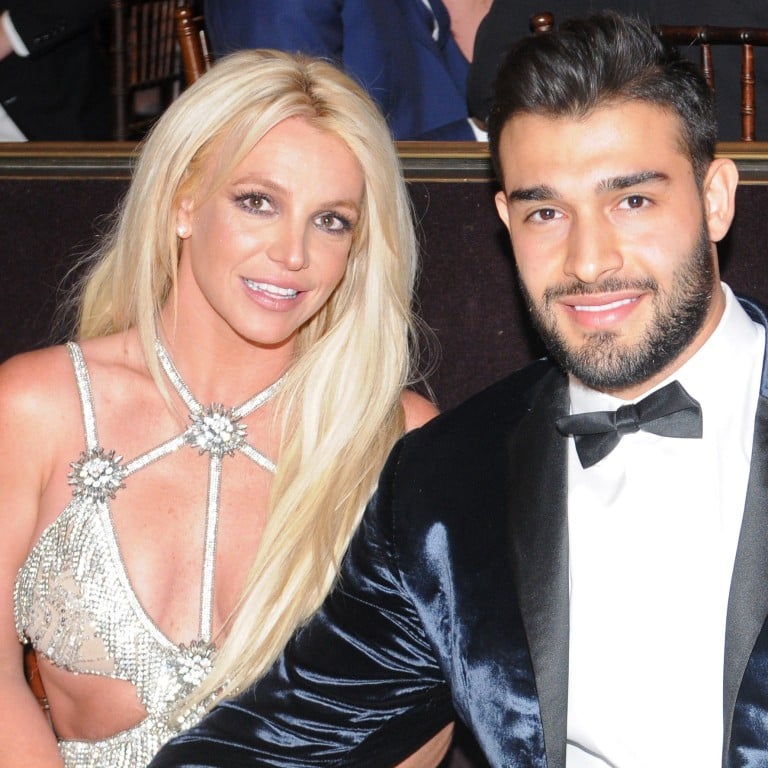 Britney Spears and her fiancé Sam Asghari are welcoming their first child together. Photo: Getty
