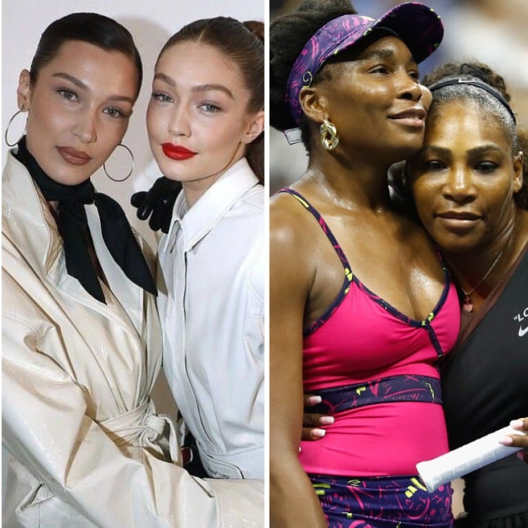 Meet some of the world’s most influential sisters: Beyoncé and Solange, Serena and Venus Williams, Dakota and Elle Fanning, and Gigi and Bella Hadid. Photos: @gigixhdx, @begoodbey, @fanningsisters/Instagram; AFP