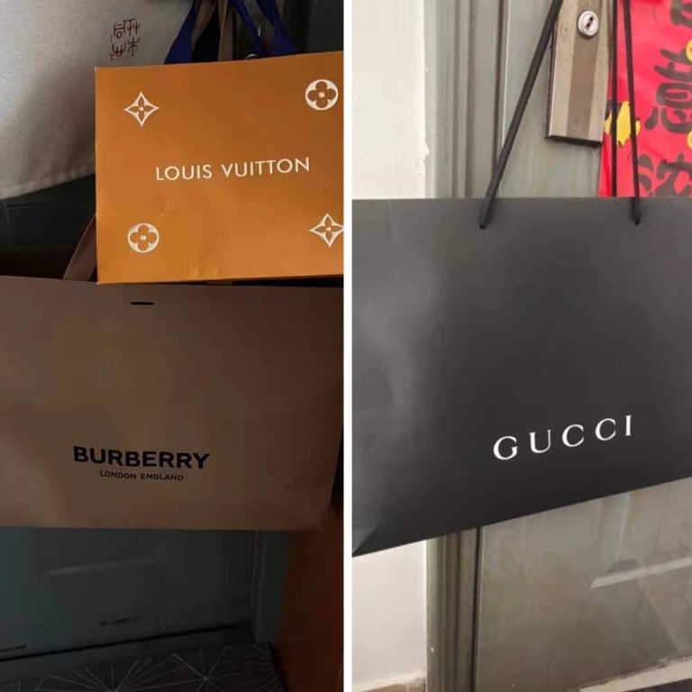 Shanghai lockdown: residents flaunt wealth by hanging luxury branded shopping  bags on doors to collect Covid-19 tests