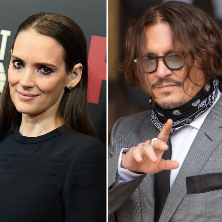 Ex Winona Ryder and friend Penelope Cruz have publicly thrown their weight behind Johnny Depp during his trial. Photos: AFP, EPA-EFE, DPA
