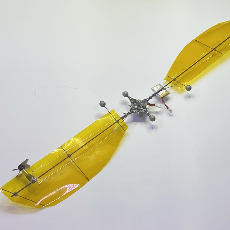Hong Kong team develops lightweight drone that can fly for longer ...