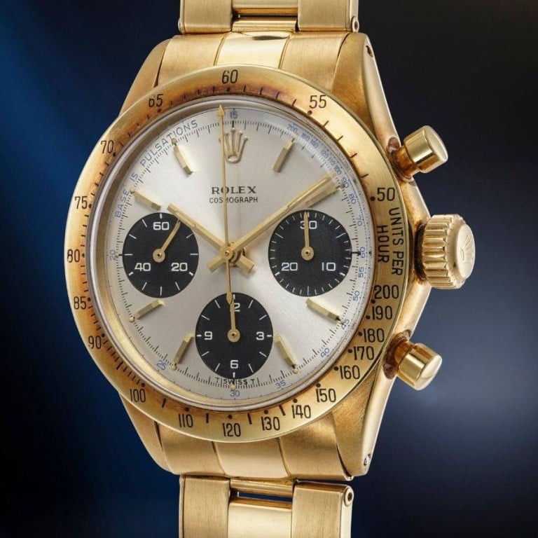 Eric Clapton’s Rolex 6239 “Crazy Doc” will feature in an upcoming Phillips auction. Photos: Phillips, Reuters