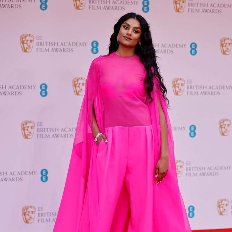 How to get British actress Simone Ashley’s all-pink Pierpaolo Piccioli and Valentino Baftas red carpet look. Photo: AFP