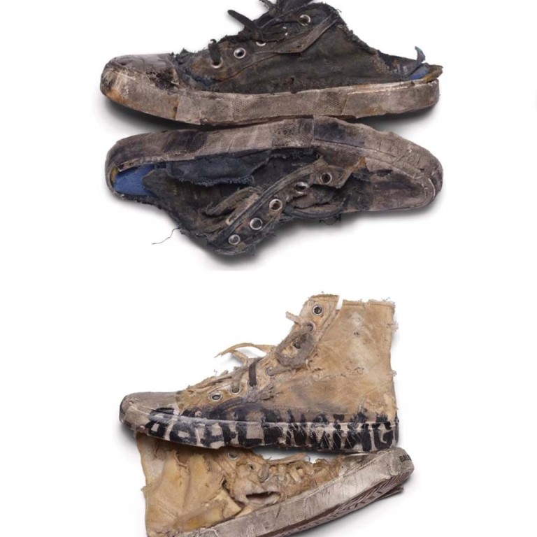 ‘Rubbish bin’ Balenciaga trainers that cost US$1,850 slammed by Chinese ...