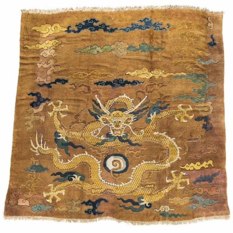 Ming dynasty imperial carpet from longest reigning Chinese emperor