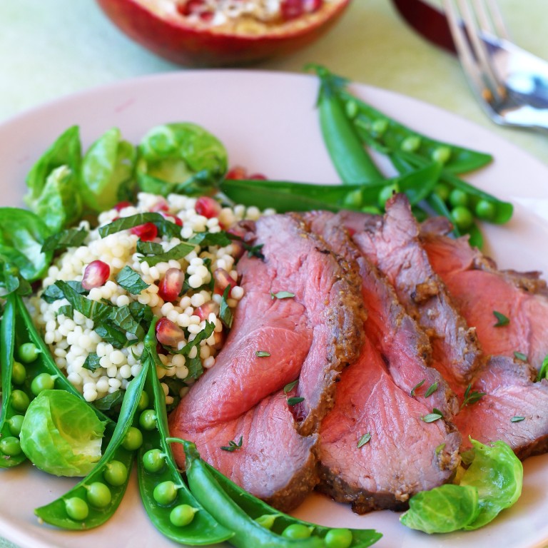 How to make butterflied leg of lamb with garlic, anchovies and moutarde