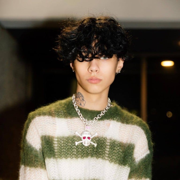 Kourtney Kardashian’s new stepson Landon Asher Barker is already an influencer in his own right. Photo: @landonasherbarker/Instagram