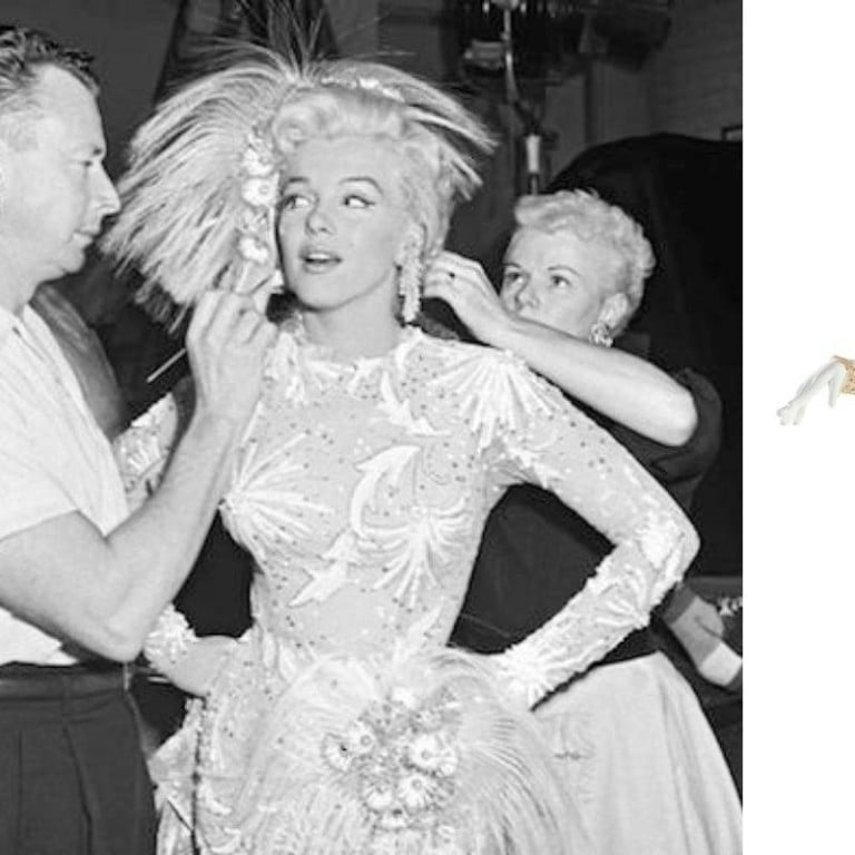 Marilyn Monroe’s sequinned costume from There’s No Business Like Show Business (1954) is expected to fetch up to US$100,000 at auction. Photos: @JRTaraborelli/Twitter, Julien’s Auctions