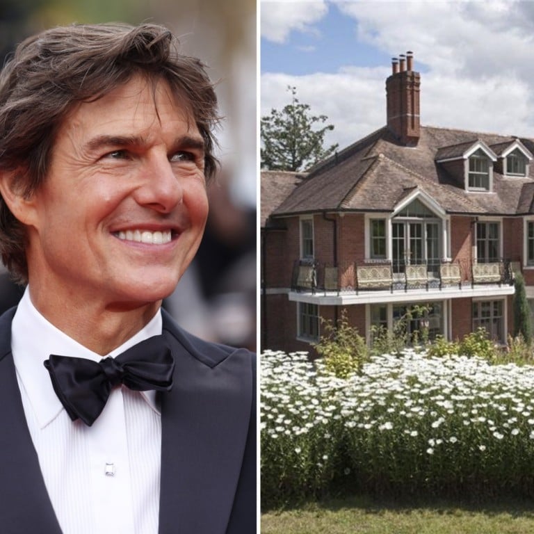 Tom Cruise’s English estate in West Sussex is located near Scientology’s English headquarters. Photos: Xinhua, Savills