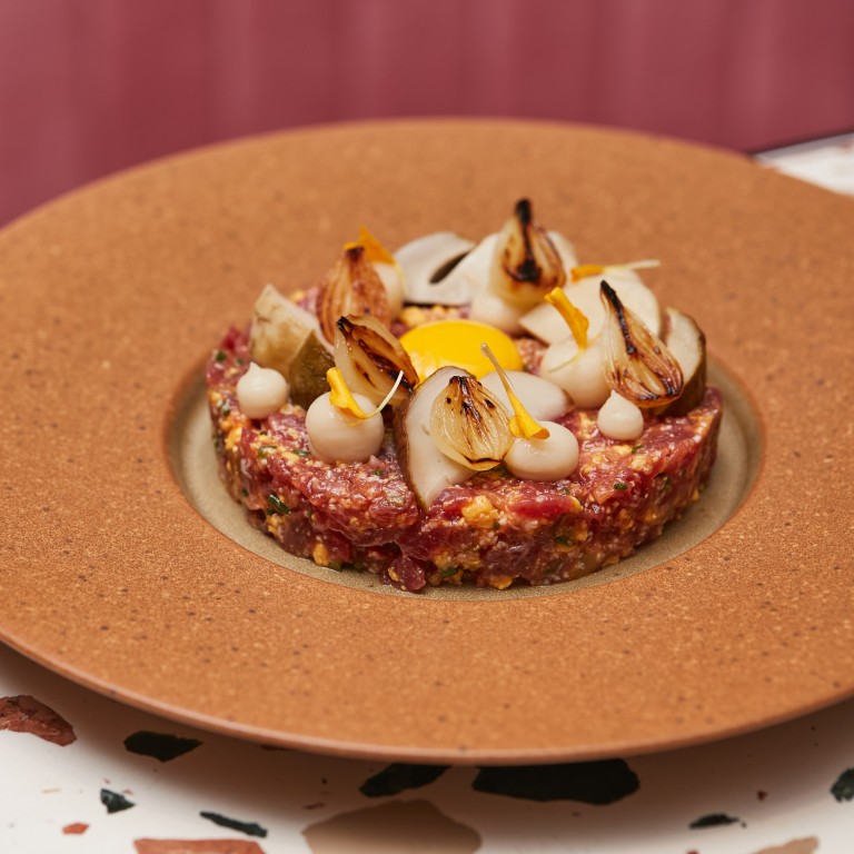 Mario Paecke’s take on beef tartare at Margo. Photo: Margo