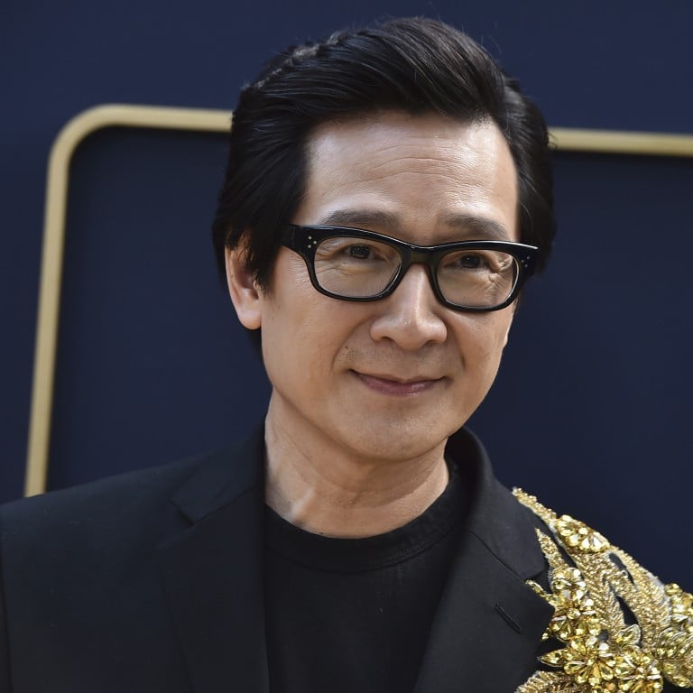 Ke Huy Quan arrives at the Gold House Gala on May 21, in Los Angeles. Photo: Invision/AP