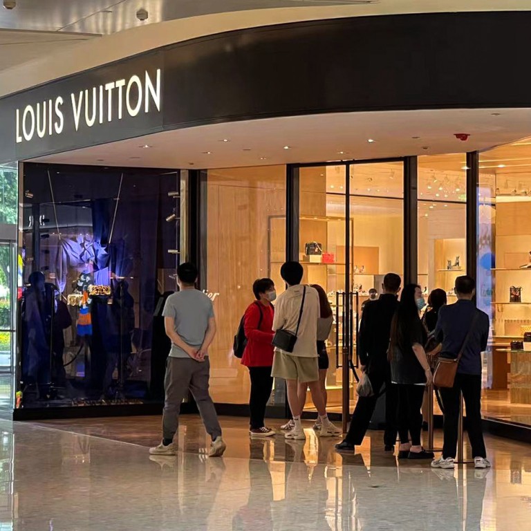Shanghai reopens: LV, Prada, Dior, other luxury stores see queues as  shopping centres reopen to bouts of revenge spending