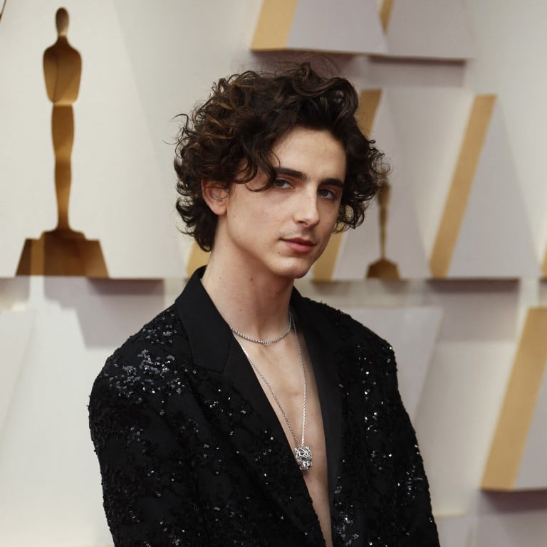 Dune star Timothée Chalamet on the red carpet at the 94th Academy Awards on March 27. Photo: Reuters