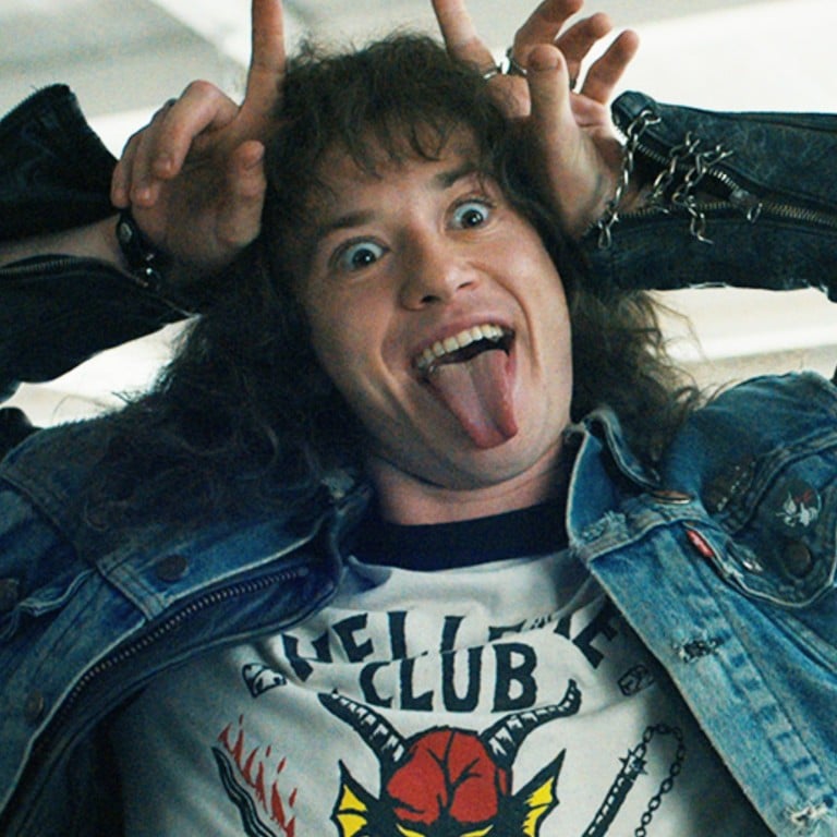 Joseph Quinn plays Eddie Munson in Netflix’s Stranger Things. Photos: Handout; EPA