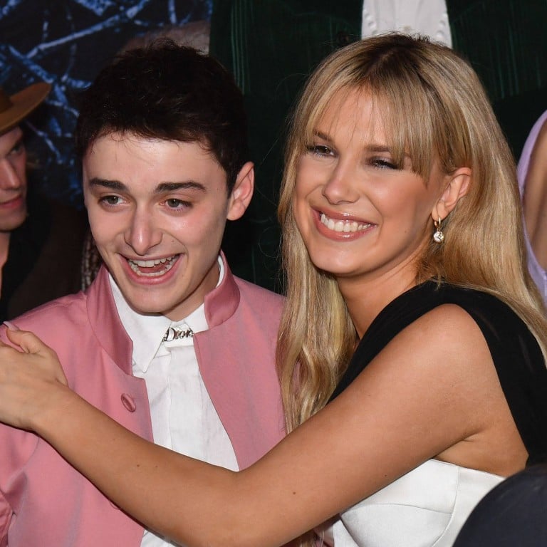 Noah Schnapp and Millie Bobby Brown, pictured attending Stranger Things’ season four premiere at Netflix Brooklyn in New York City, on May 14, are clearly the best of friends. Photo: AFP