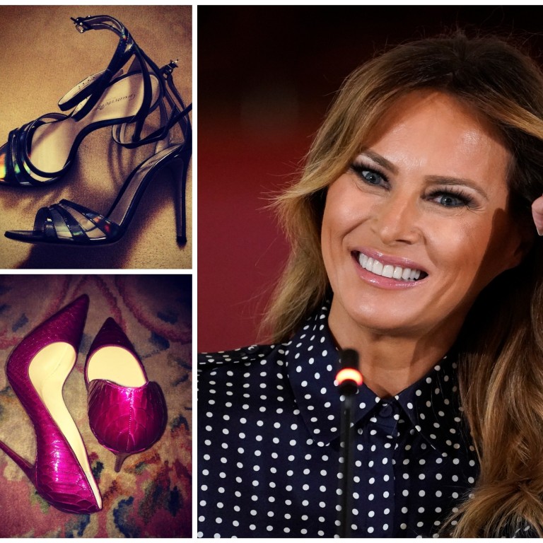 Inside Melania Trump's US$100,000 shoe collection: from Valentino