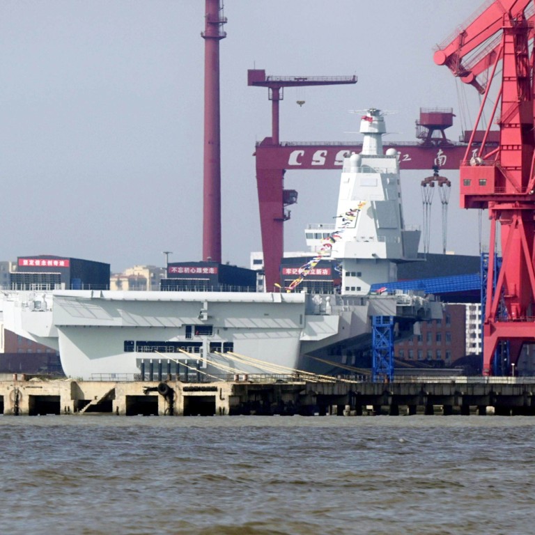 When will China’s Fujian aircraft carrier be ready for active duty