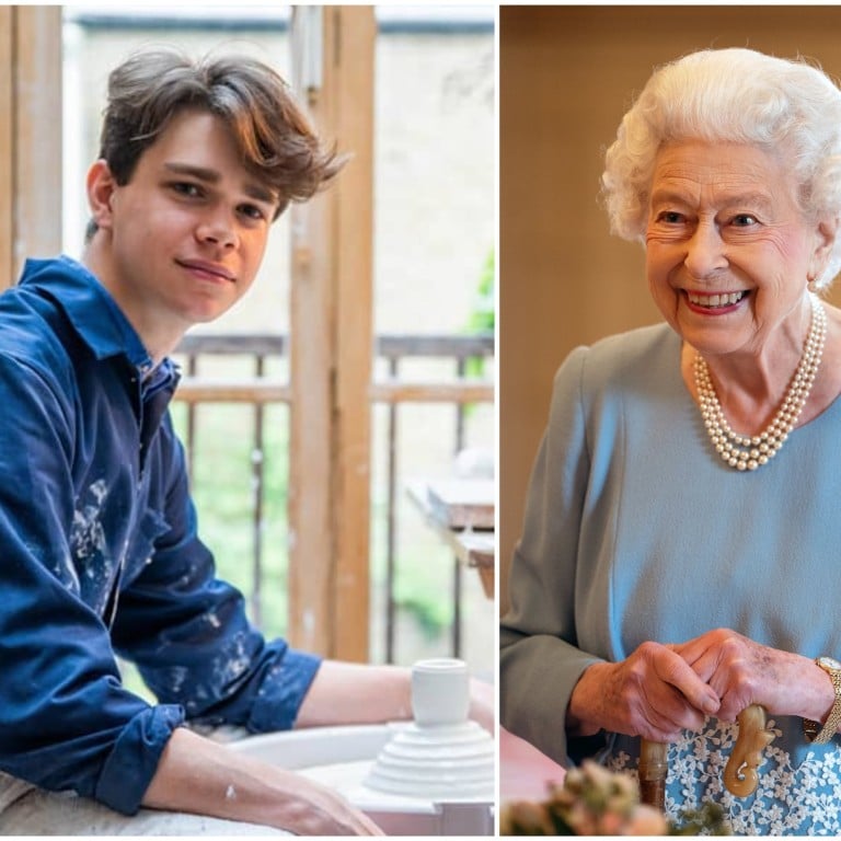 Sam Chatto, Queen Elizabeth’s grandnephew, is an accomplished ceramicist. Photos: @samchatto/Instagram, AP