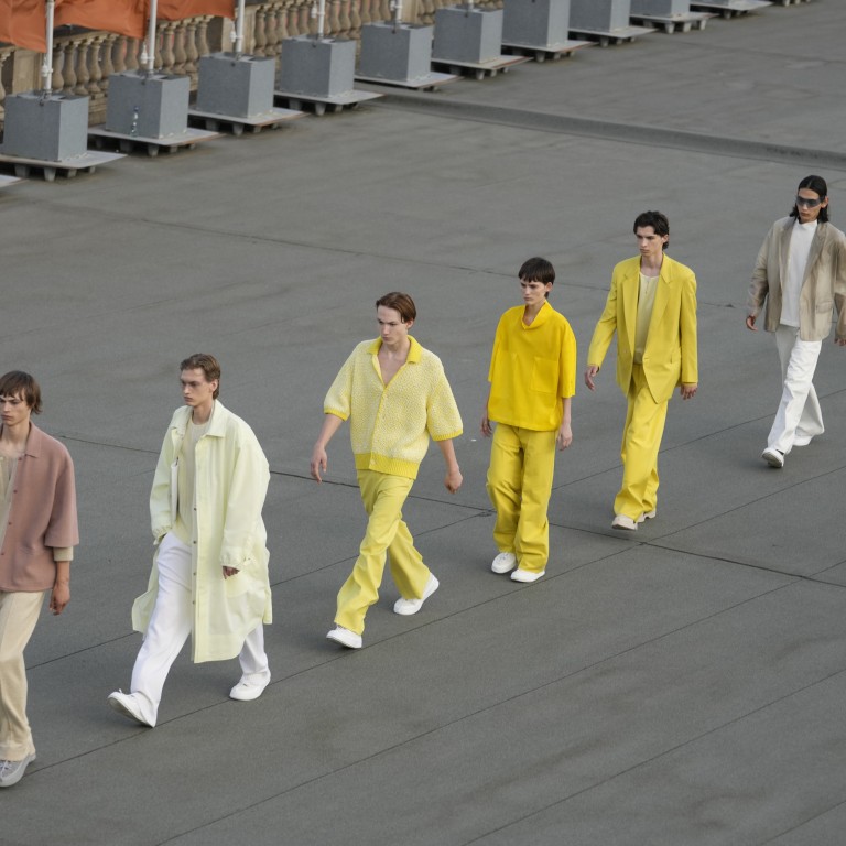 Models wear creations as part of the Zegna men’s spring/summer 2023 collection presented in in Trivero, near Biella in northern Italy, on June 20. Photo: AP Photo