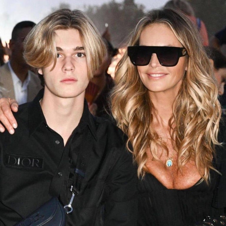 Meet Cy Busson, son of Australian supermodel Elle Macpherson who is already following in her footsteps into a career in modelling. @ellemacpherson/Instagram