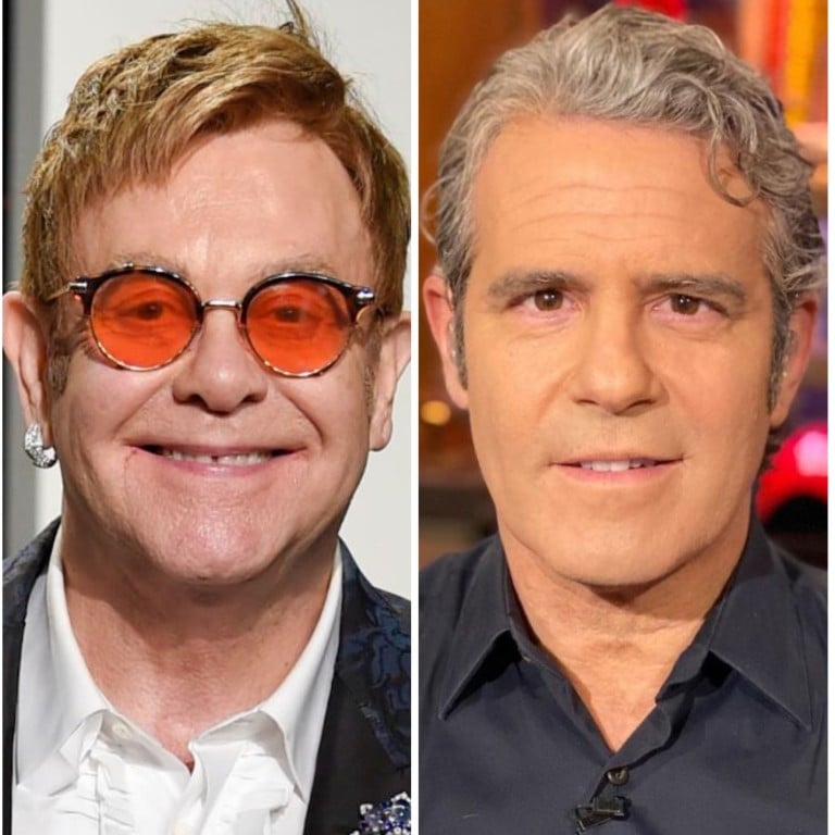 Simon Cowell, Elton John, Andy Cohen and 11 other celebrities who became first-time dads after 50. Photos: AP, @bravoandy/Instagram