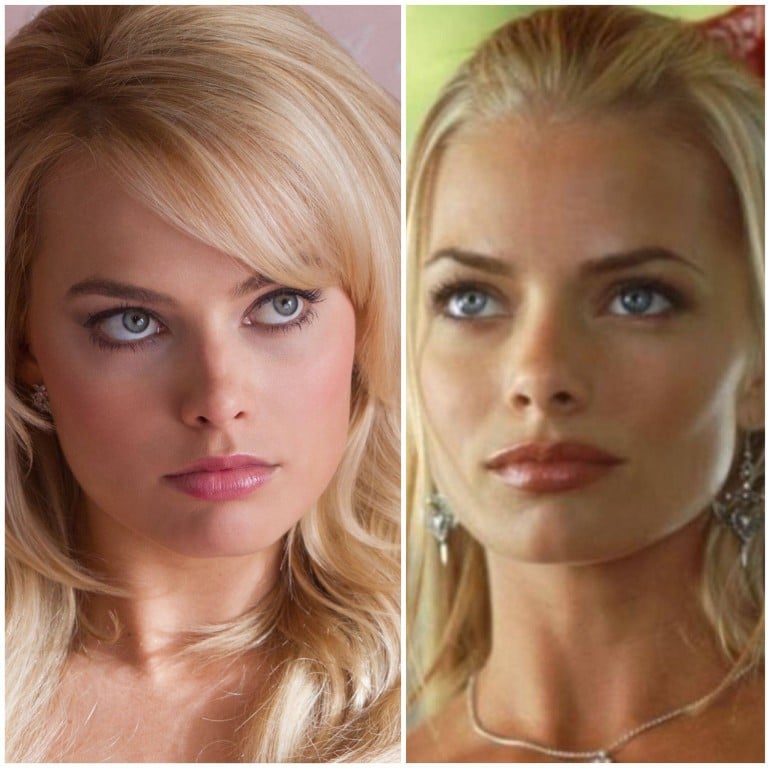 Margot Robbie and Jaime Pressley look very much alike, as do Amy Adams and Isla Fisher. Photos: Mary Cybulski/ Instagram; @jamiepressly, @BESTOFAMYADAMSS/Twitter