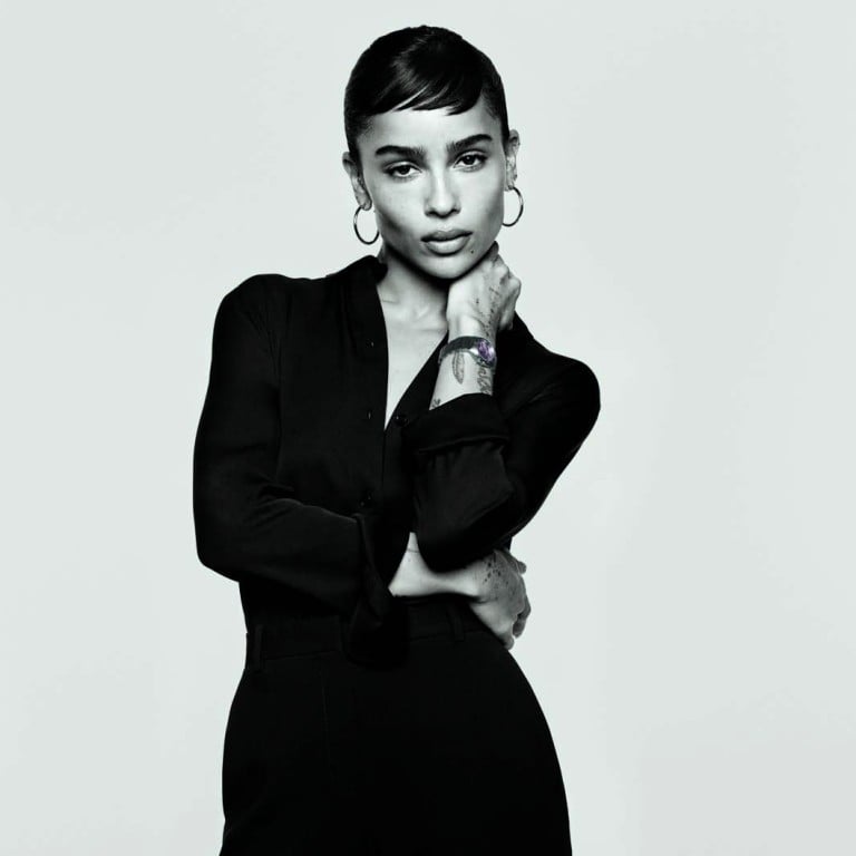 Zoë Kravitz, who stars in The Batman alongside Robert Pattinson, is one of the female talents to star in Omega’s latest campaign. Photos: Omega