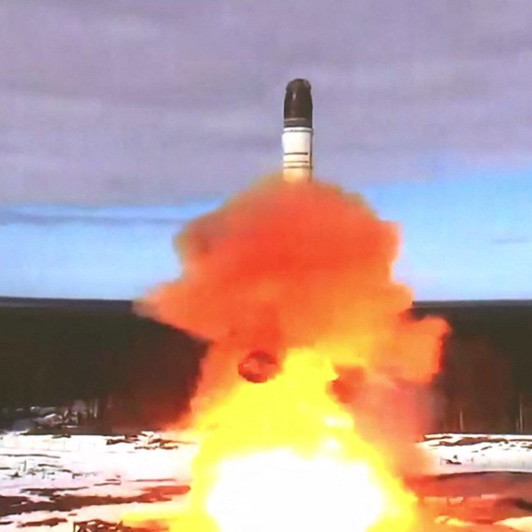 The number of nuclear weapons in the world is set to rise in the coming decade after 35 years of decline as global tensions flare amid Russia’s war in Ukraine. Photo: AFP