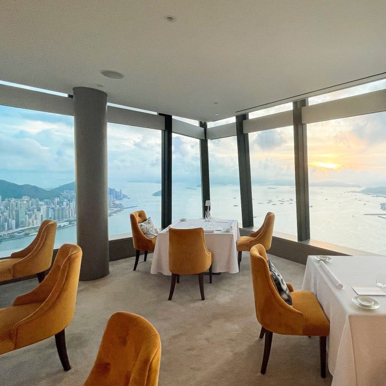 At 101 floors up, Radical Chic restaurant in Hong Kong has something of a first-class air travel experience about it. Photo: @radicalchic/Instagram