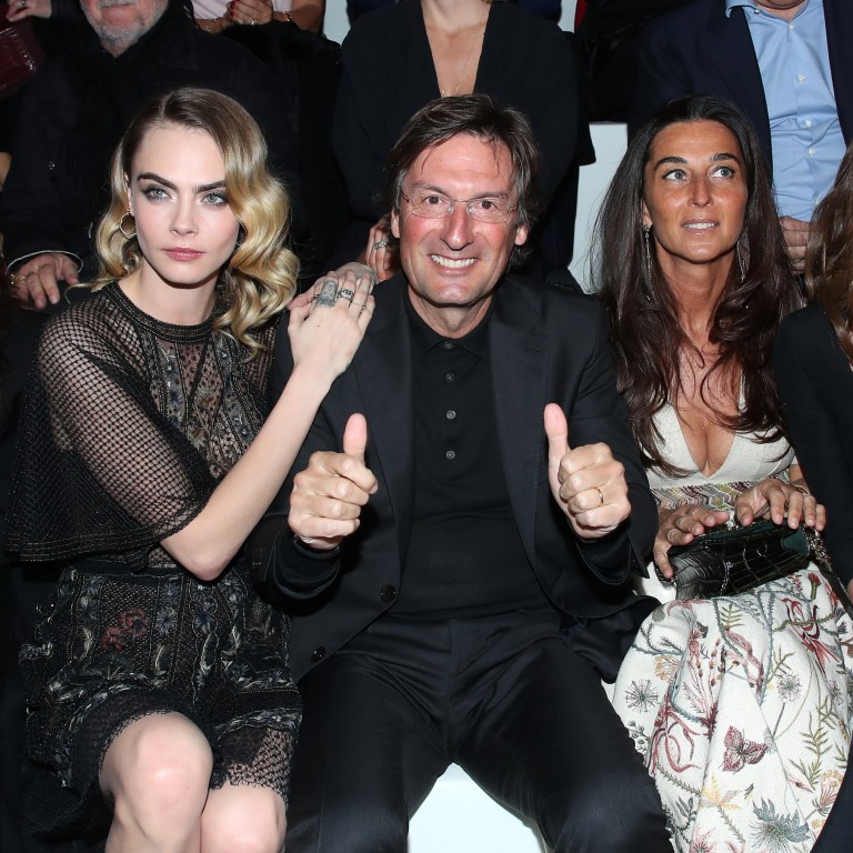 CEO of Dior Pietro Beccari and his wife Elisabetta Beccari attend the  News Photo - Getty Images